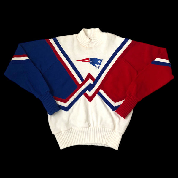 Vintage NFL New England Patriots Cheerleader Uniform Top Sweater