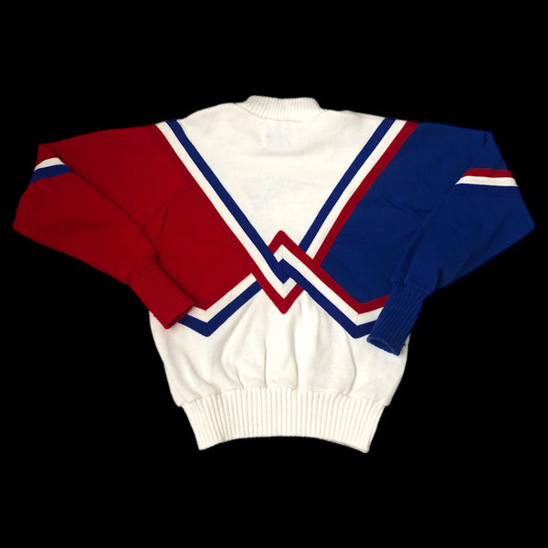 Vintage NFL New England Patriots Cheerleader Uniform Top Sweater