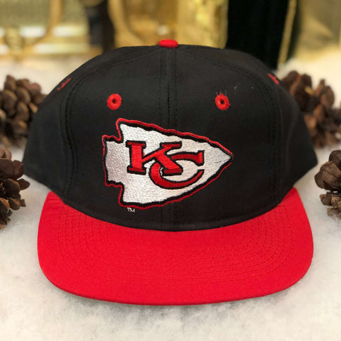 Vintage Deadstock NWOT NFL Kansas City Chiefs Competitor S/M Twill Snapback Hat