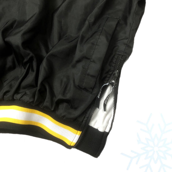 Vintage NHL Pittsburgh Penguins Starter Vneck Pullover Windbreaker Jacket (XL)