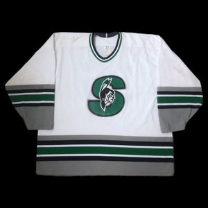 Vintage AHL Springfield Indians CCM Maska Air Knit Jersey (XXL)