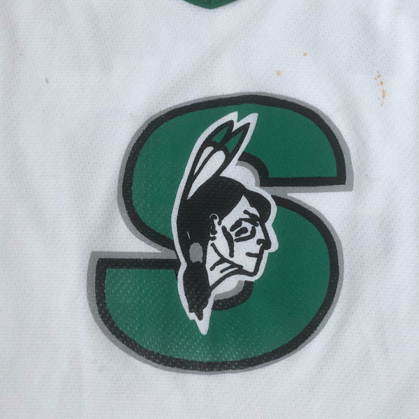 Vintage AHL Springfield Indians CCM Maska Air Knit Jersey (XXL)