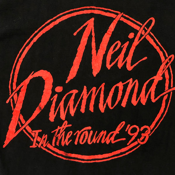 Vintage 1993 Neil Diamond In The Round Tour T-Shirt