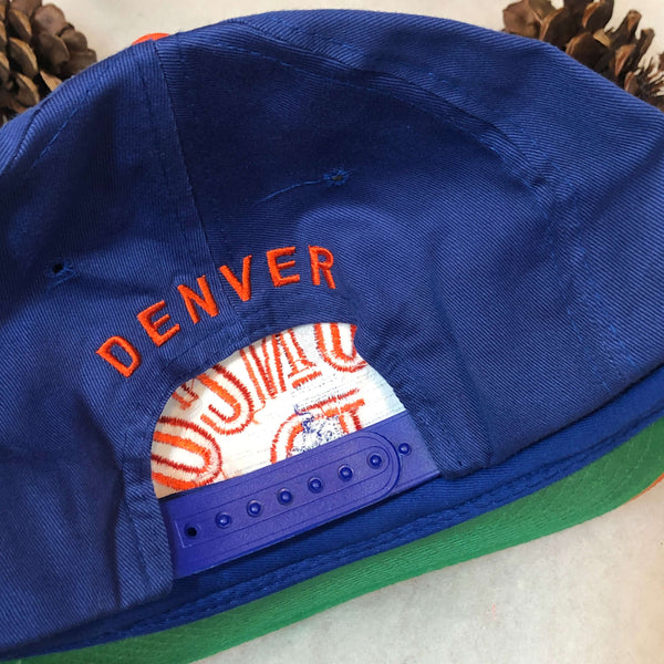 Vintage NFL Denver Broncos AJD Twill Snapback Hat