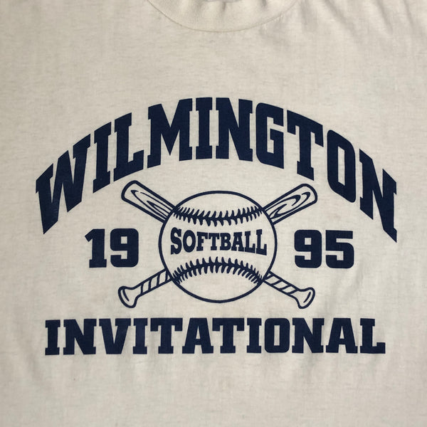 Vintage 1995 Wilmington North Carolina Softball Invitational T-Shirt (L)