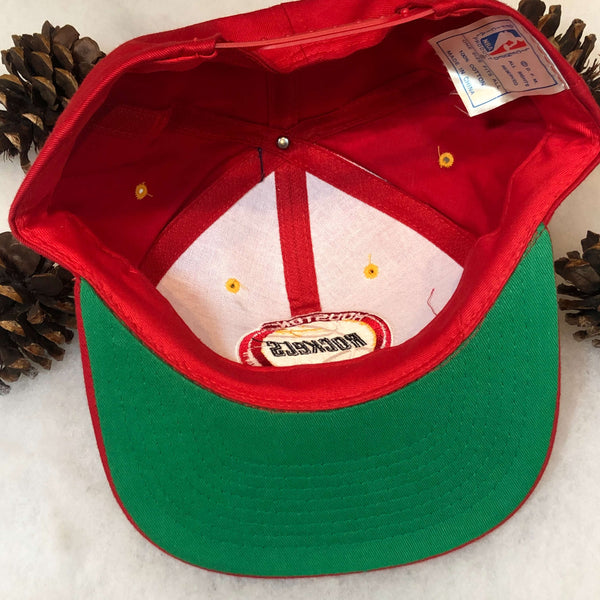 Vintage Deadstock NWOT NBA Houston Rockets Drew Pearson Twill Snapback Hat