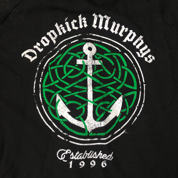 Dropkick Murphys Zip-Up Hoodie Sweatshirt (L)