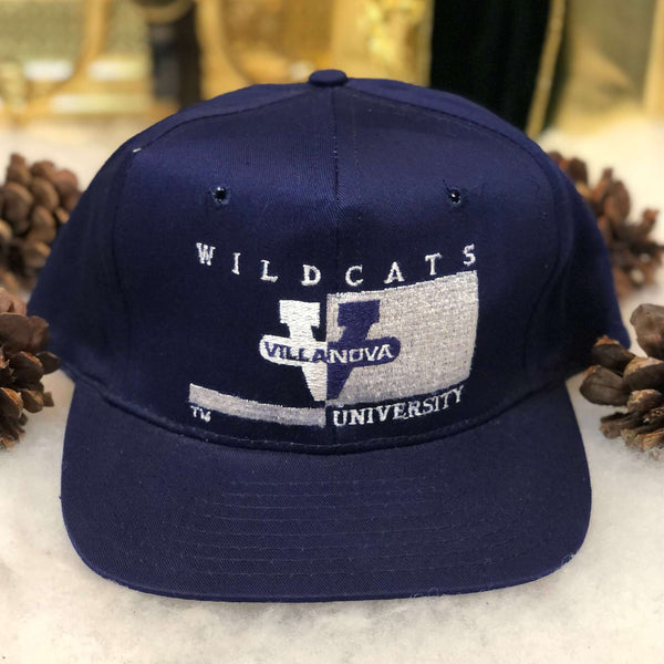 Vintage Deadstock NWOT NCAA Villanova Wildcats Signatures Twill Snapback Hat