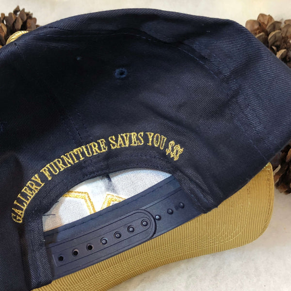 Vintage Deadstock NWOT MLB Houston Astros Gallery Furniture Promo Twill Snapback Hat