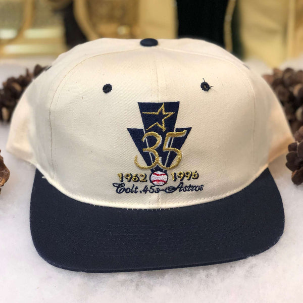 Vintage 1996 MLB Houston Astros Colt 45s 35th Anniversary Snapback Hat – 🎅  Bad Santa