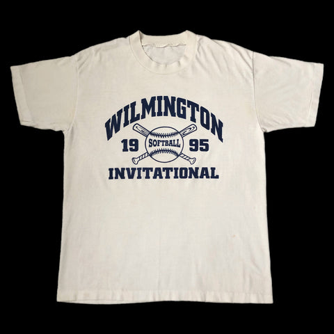 Vintage 1995 Wilmington North Carolina Softball Invitational T-Shirt (L)