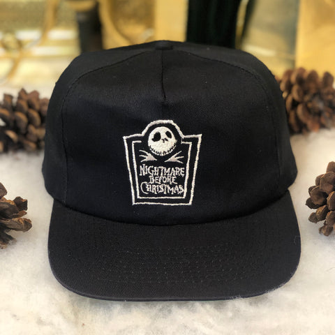 Vintage The Nightmare Before Christmas Tim Burton Disney Twill Snapback Hat