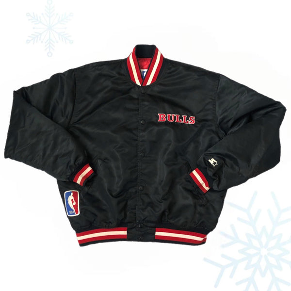 Vintage NBA Chicago Bulls Starter Satin Jacket (L)