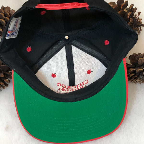 Vintage Deadstock NWOT NBA Chicago Bulls Twins Enterprise Twill Snapback Hat