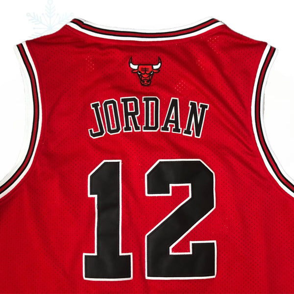 NBA Chicago Bulls Michael Jordan Valentine's Day Bootleg Nike Swingman Style Jersey (XXL)