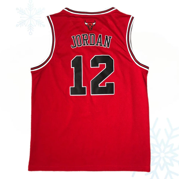 NBA Chicago Bulls Michael Jordan Valentine's Day Bootleg Nike Swingman Style Jersey (XXL)