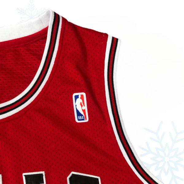 NBA Chicago Bulls Michael Jordan Valentine's Day Bootleg Nike Swingman Style Jersey (XXL)