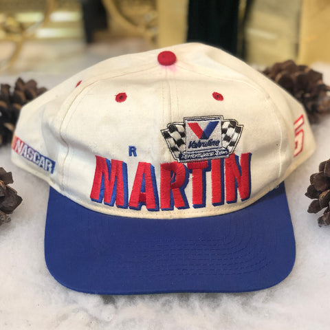Vintage NASCAR Mark Martin Valvoline Twill Snapback Hat