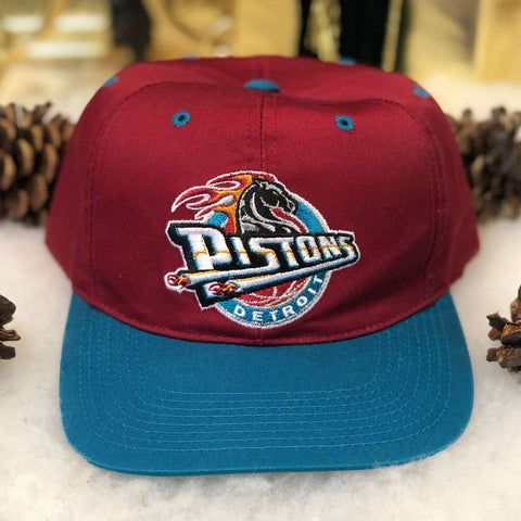 Vintage NBA Detroit Pistons The G Cap Twill Snapback Hat