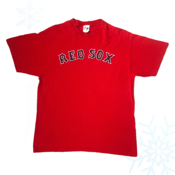 Vintage MLB Boston Red Sox Trot Nixon Majestic Jersey T-Shirt (L)