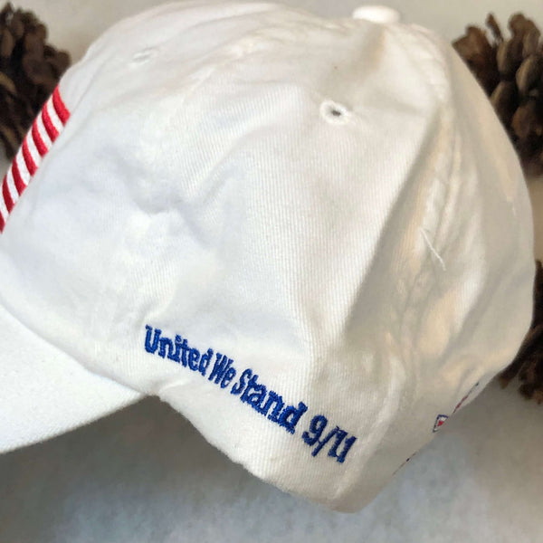 Vintage Deadstock NWOT 2001 MLB Houston Astros United We Stand 9/11 Gallery Furniture Promo Strapback Hat