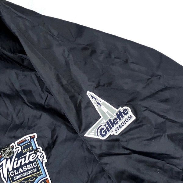 Deadstock NWT 2016 NHL Winter Classic Gillette Stadium Foxboro Boston Bruins Montreal Canadiens Windbreaker Button-Up Jacket (L)