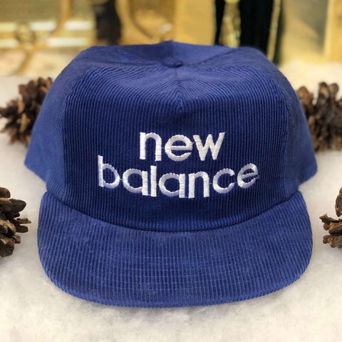 Vintage New Balance Corduroy Snapback Hat