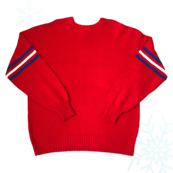 Vintage NFL New England Patriots Cliff Engle Knit Sweater (XL)