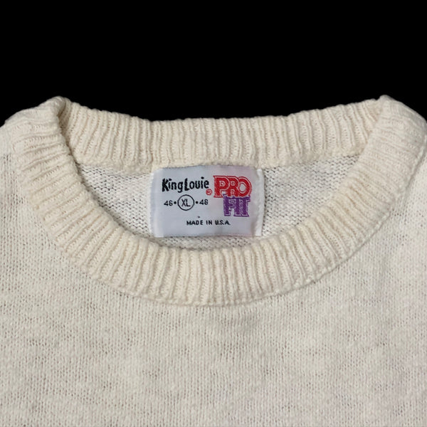 Vintage Boston Marathon B.A.A. King Louie Sweater (L)