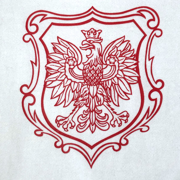 Vintage Poland Coat of Arms Crewneck Sweatshirt (XXL)