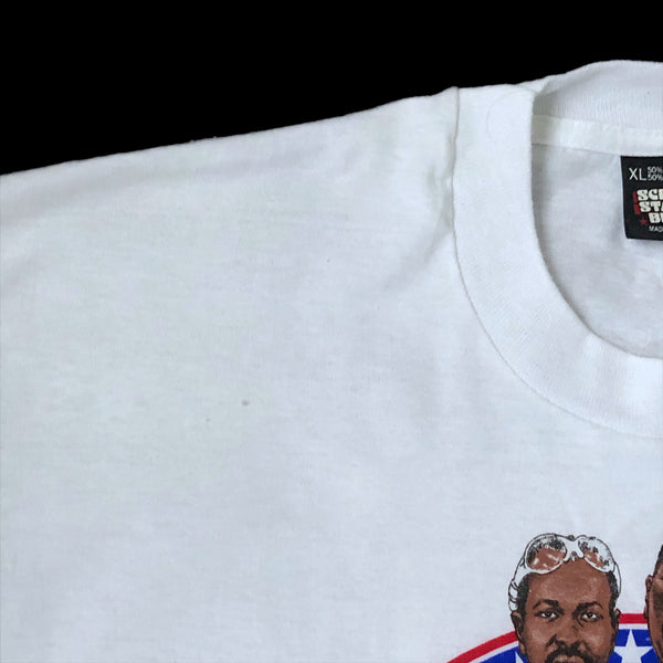 Vintage 1989 NBA All-Star Game Salem Sportswear Caricature T-Shirt (XL)
