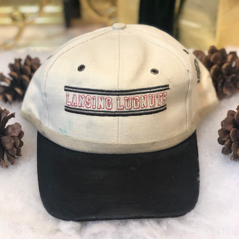 Vintage MiLB Lansing Lugnuts Gear for Sports Strapback Hat