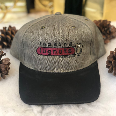 Vintage MiLB Lansing Lugnuts Gear for Sports Strapback Hat