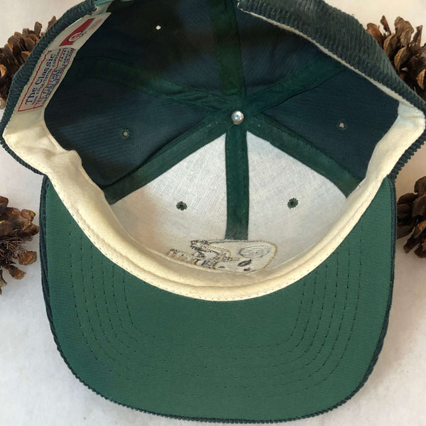 Vintage CFL Edmonton Eskimos Ted Fletcher Corduroy Snapback Hat