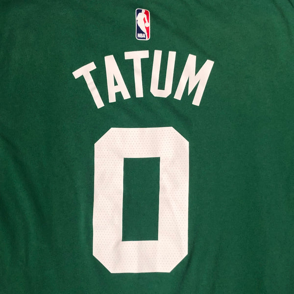 NBA Boston Celtics Jayson Tatum Nike Atheltic Cut Jersey T-Shirt (L)