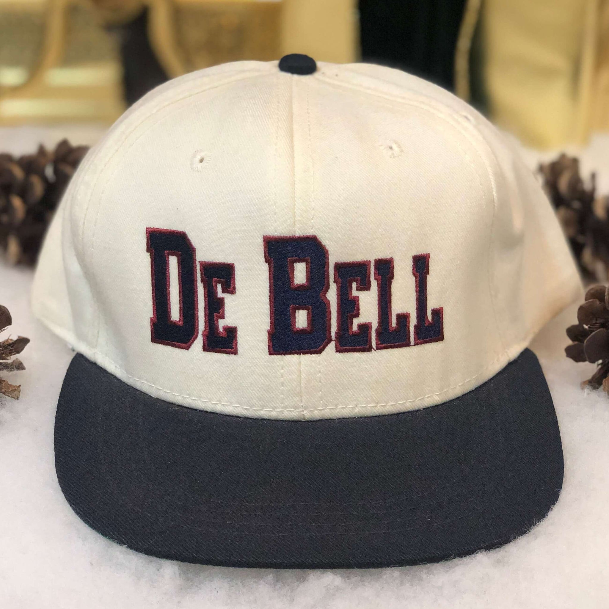 Vintage Deadstock NWT DeBell Burbank California Golf Course Country Club Strapback Hat