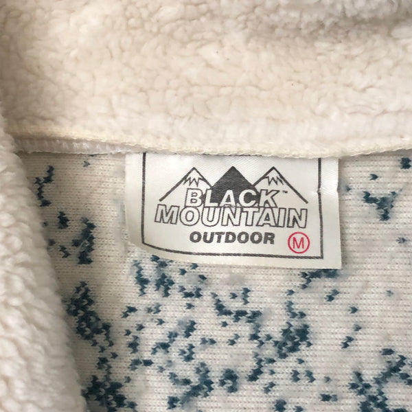 Black Mountain Outdoor Penguins All Over Print Fleece Zip-Up Jacket (M)