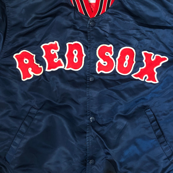Vintage MLB Boston Red Sox Starter Satin Jacket (L)