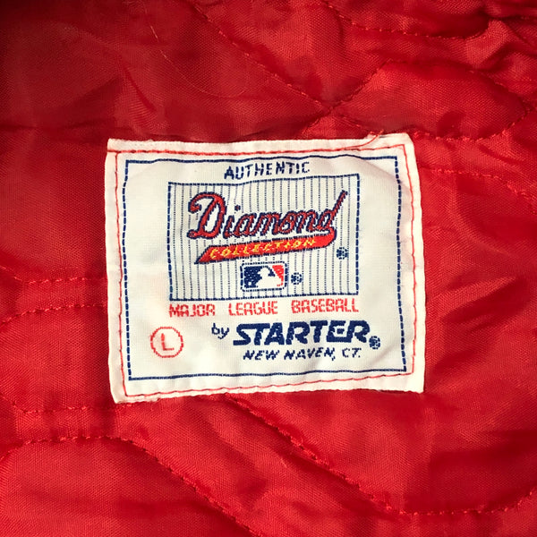 Vintage MLB Boston Red Sox Starter Satin Jacket (L)