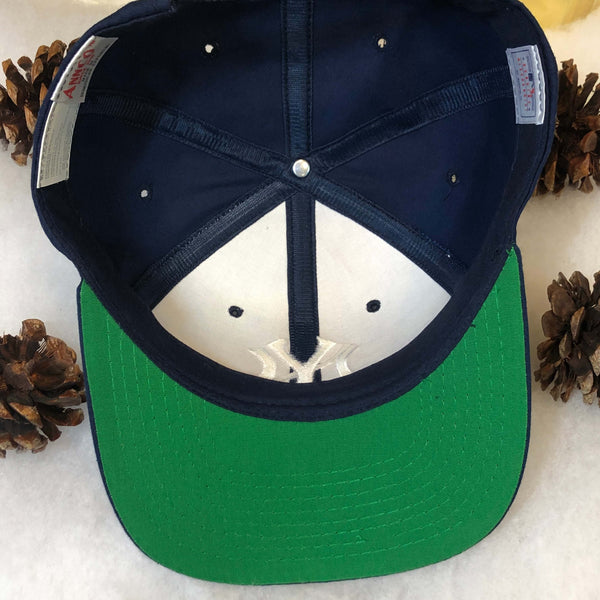 Vintage MLB New York Yankees Annco Twill Snapback Hat