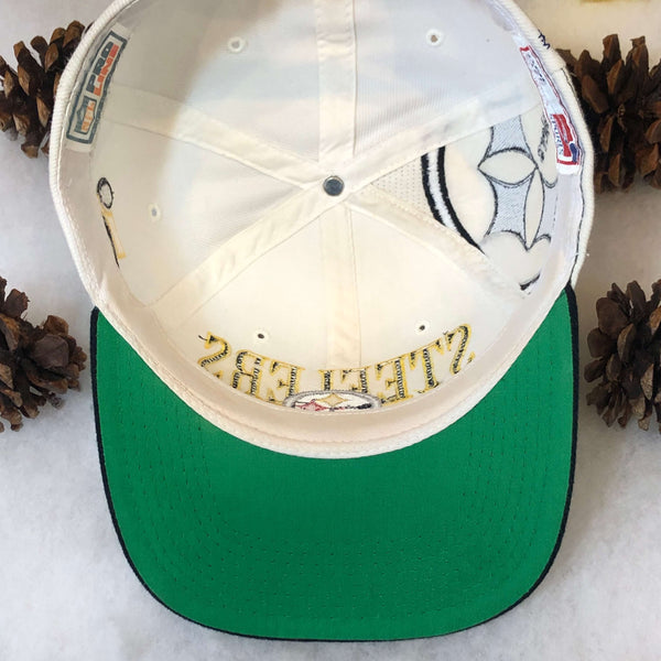 Vintage NFL Pittsburgh Steelers Sports Specialties Laser Snapback Hat