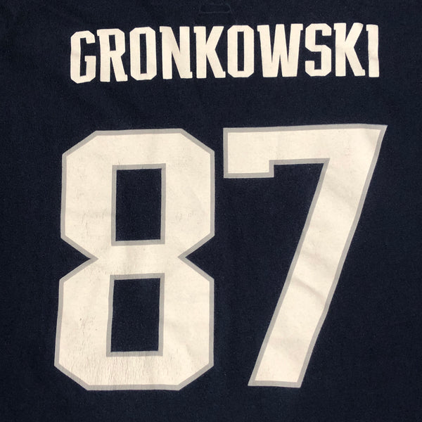 NFL New England Patriots Rob Gronkowski Jersey T-Shirt (XXL)