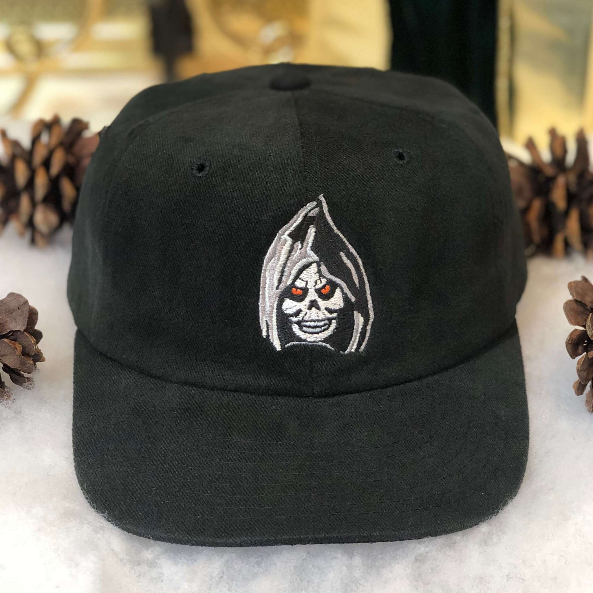 Vintage Spooky World Horror Theme Park Snapback Hat