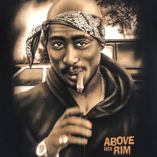 Vintage Above the Rim Tupac 2Pac Movie Basketball T-Shirt (XL)