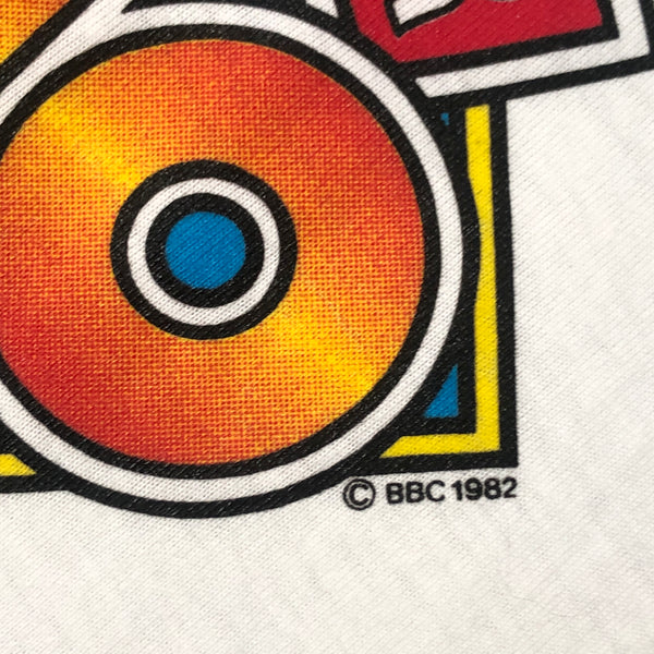 Vintage Deadstock NWOT 1982 Doctor Who TV Show Night T-Shirt (OSFA)