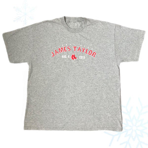 James Taylor Fenway Park 2015 Concert Boston Red Sox T-Shirt (XL)