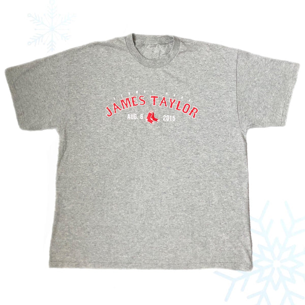 James Taylor Fenway Park 2015 Concert Boston Red Sox T-Shirt (XL)