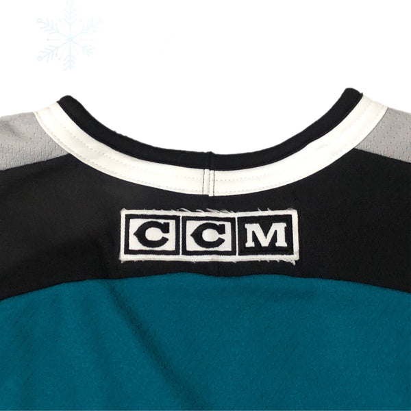 Vintage NHL San Jose Sharks CCM Jersey (L)
