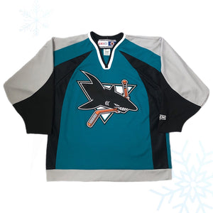 Vintage NHL San Jose Sharks CCM Jersey (L)