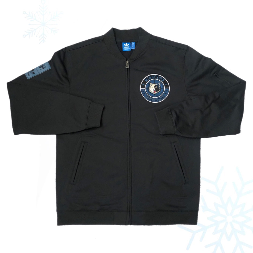 NBA Minnesota Timberwolves Adidas Zip-Up Jacket (L)
